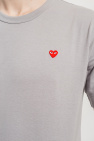 Comme des Garcons Play T-shirt with patch