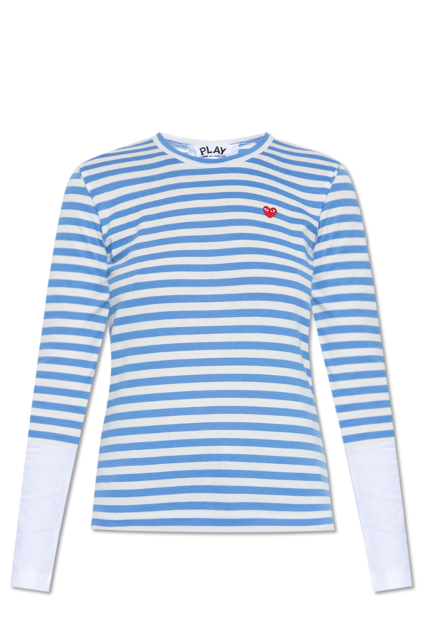 Comme des Garçons Play Trefoil Logo Play Sweater