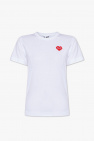 New Balance Heathertech Lauf-T-Shirt mit Grafiklogo in Weiß