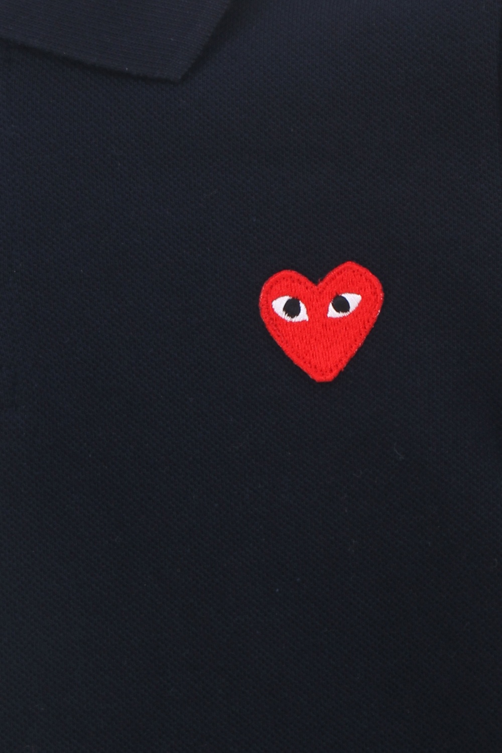 Comme des Garcons Play Kids Patched polo