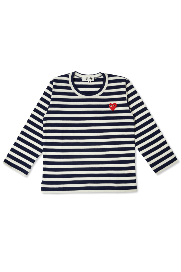 Comme des Garçons Play Kids Striped T-shirt