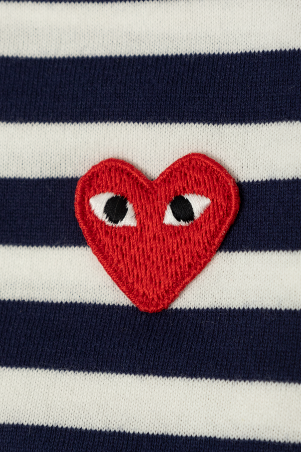 Comme des Garçons Play Kids Striped T-shirt