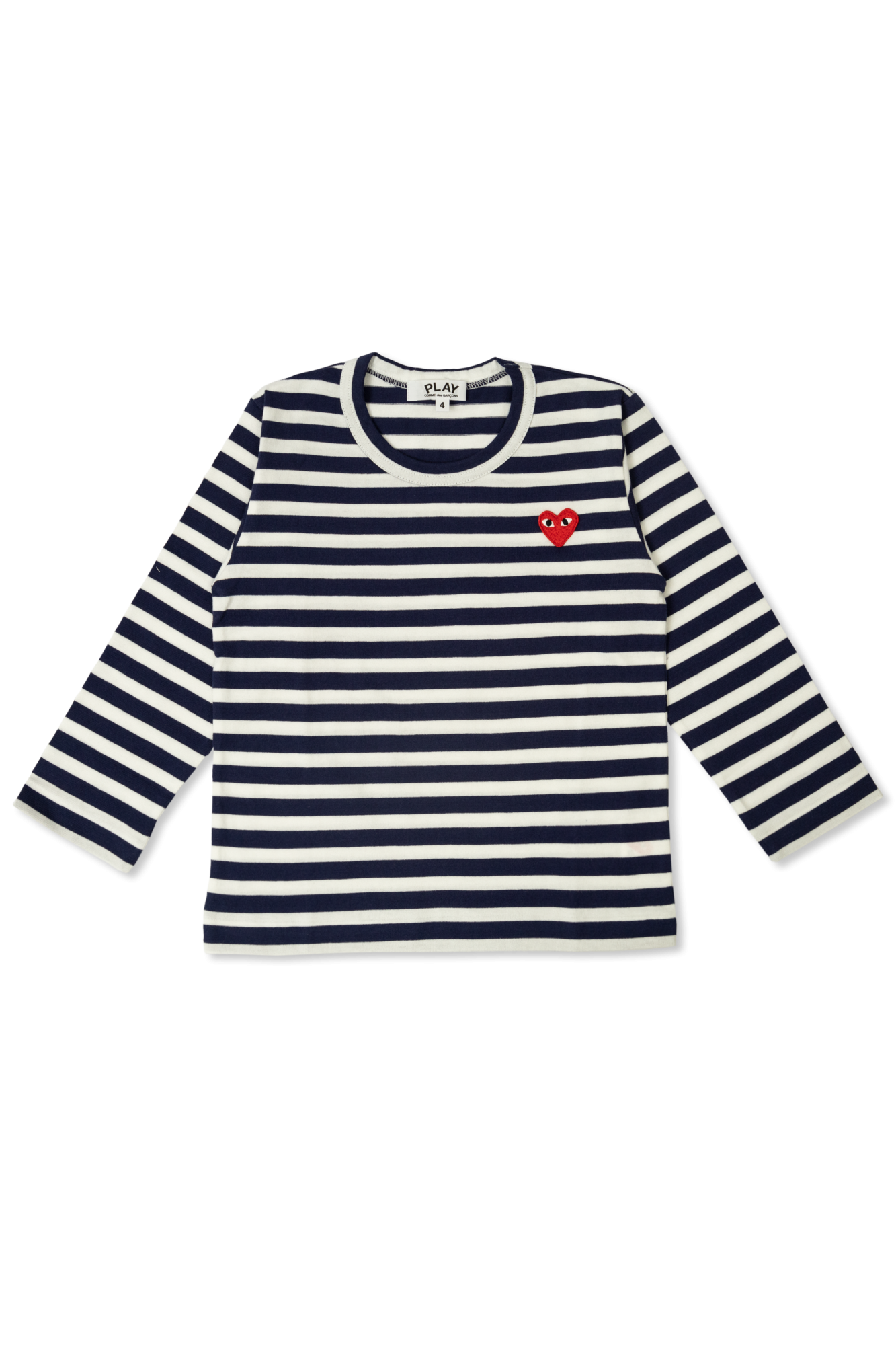 Comme des Garçons Play Kids Striped T-shirt