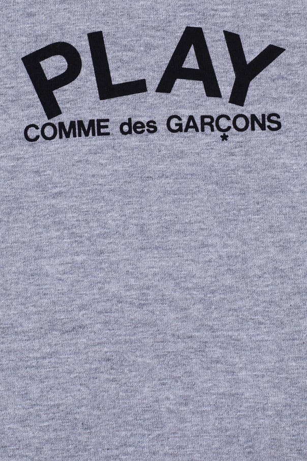 Comme des Garçons Play Kids Logo-printed T-shirt