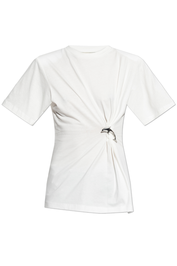 T-shirt with an applique od Blumarine