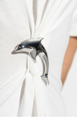 Blumarine T-Shirt mit Applikation