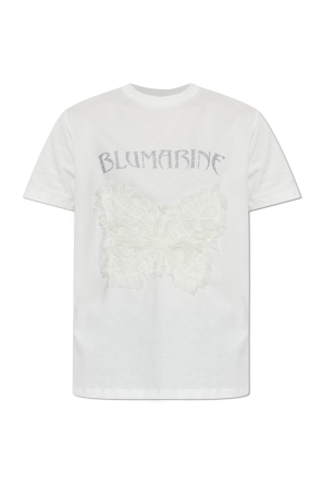 T-shirt with tulle applique