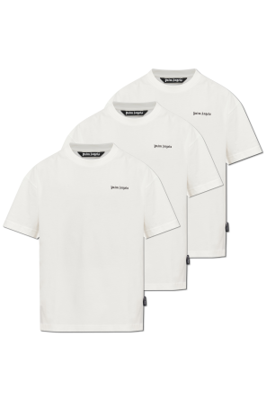 Pack de tres camisetas con logo