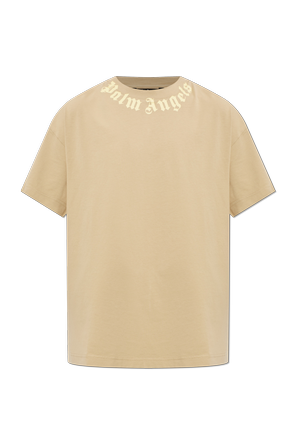 Cotton T-shirt with printed logo