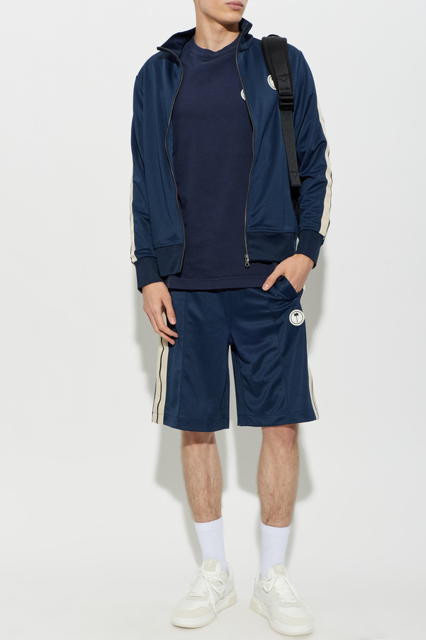 Palm Angels Cotton t-shirt with sewn-on logo