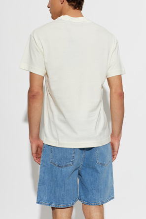 Palm Angels Palm Angels Off-White Logo T-Shirt