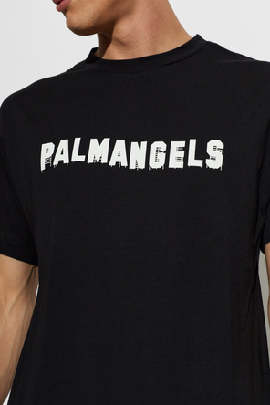Palm Angels Palm Angels Black Logo T-shirt