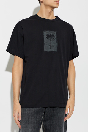 Palm Angels Baumwoll-T-Shirt mit Print