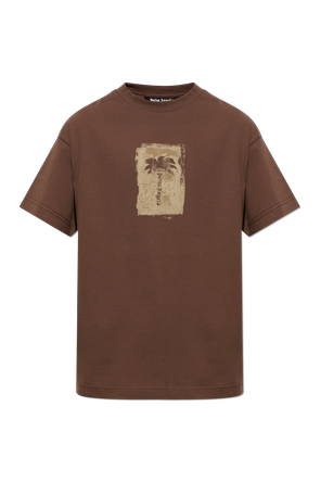 Printed cotton T-shirt