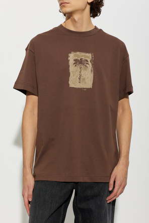 Palm Angels Printed cotton T-shirt