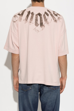 Palm Angels Cotton T-shirt with logo print