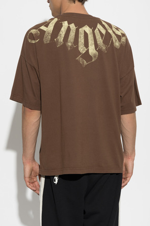 Palm Angels Cotton T-shirt with print