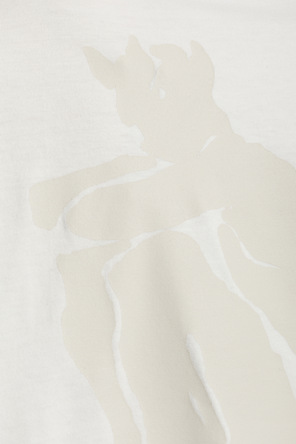 Palm Angels T-shirt de algodão com logótipo