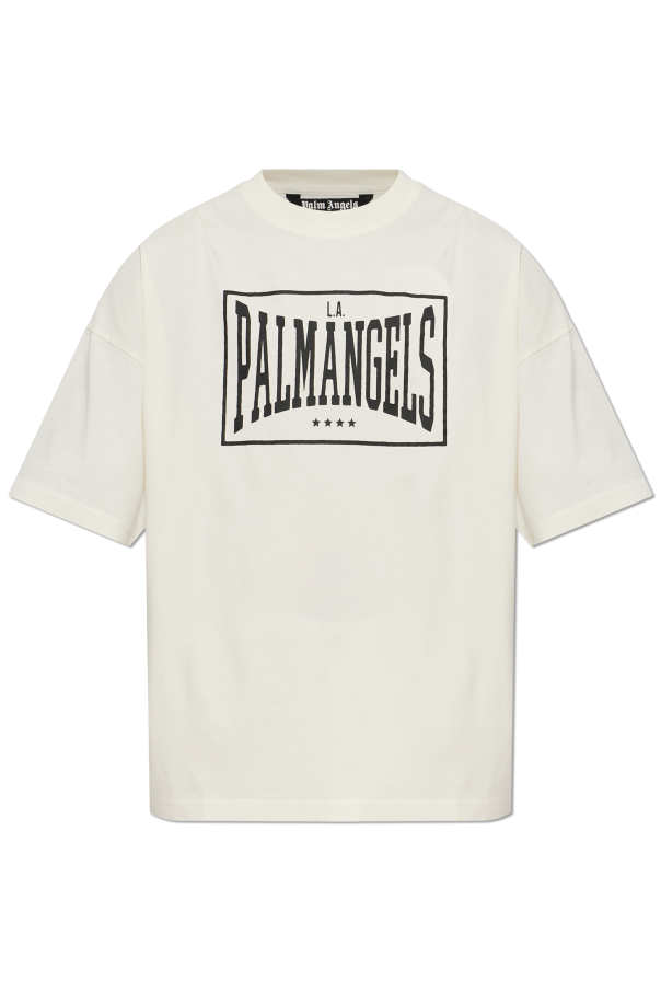 T-shirt with print od Palm Angels
