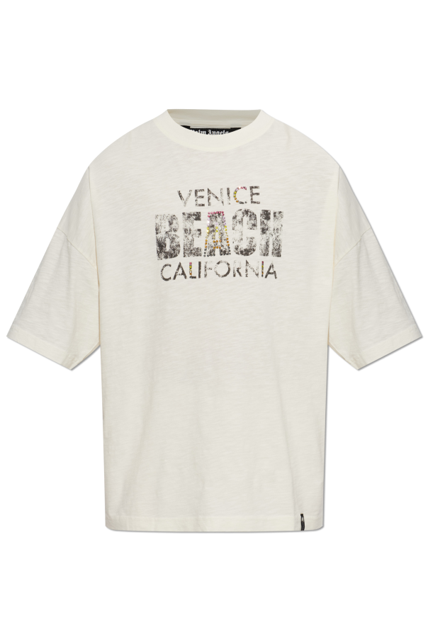T-shirt with print od Palm Angels