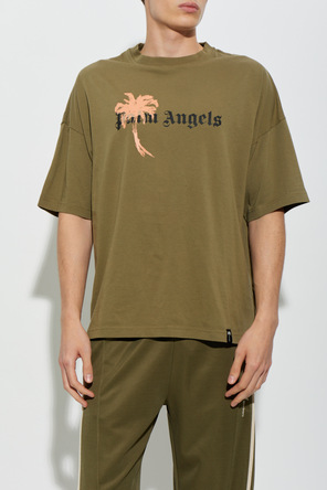 Palm Angels Tricou cu logo imprimat