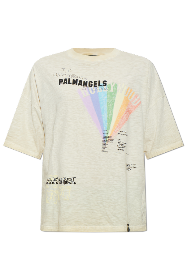 Cotton printed t-shirt od Palm Angels