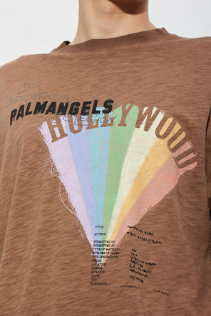 Palm Angels Baumwoll-T-Shirt mit Druck