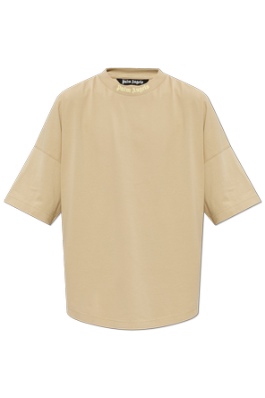 Camiseta de algodón con logo