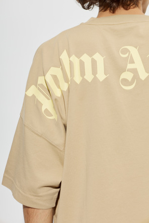 Palm Angels Cotton T-shirt with logo
