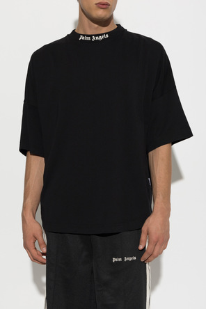 Palm Angels Cotton T-shirt with logo