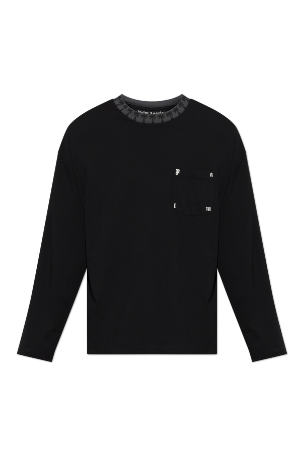 Cotton long-sleeve t-shirt od Palm Angels