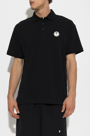 Palm Angels Bavlnené polo s našitým logom