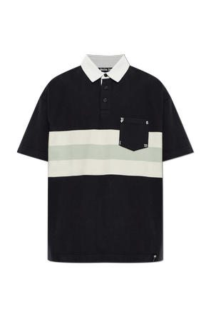 Polo de algodão com bolso