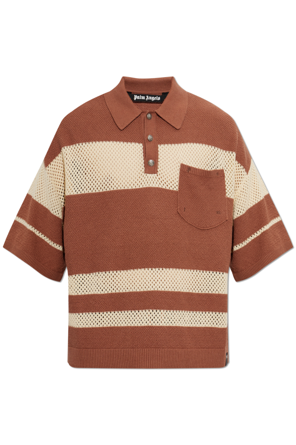 Polo with logo od Palm Angels