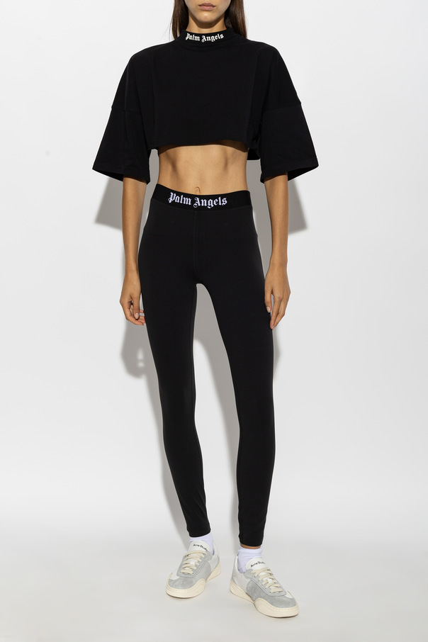 Palm Angels Oversized cotton t-shirt