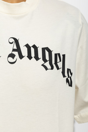 Palm Angels Cotton t-shirt with printed logo