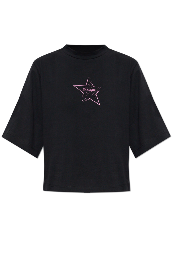 Cotton printed t-shirt od Palm Angels