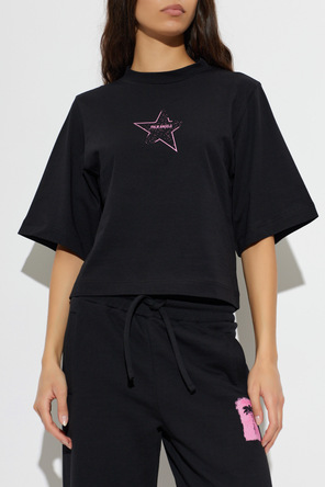 Palm Angels Baumwoll-T-Shirt mit Print