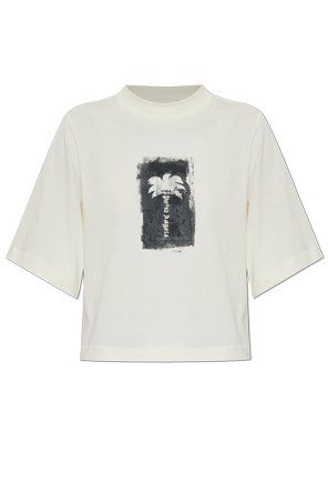 Baumwoll-T-Shirt mit Print