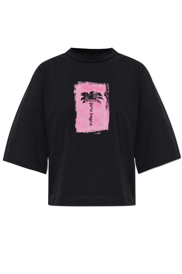 Printed cotton t-shirt od Palm Angels