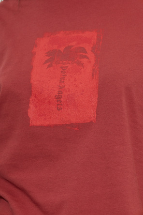 Palm Angels Cotton t-shirt with print