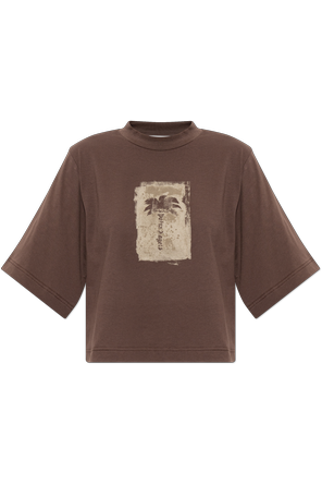 Baumwoll-T-Shirt mit Print