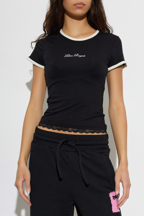 Palm Angels Tricou cu logo imprimat