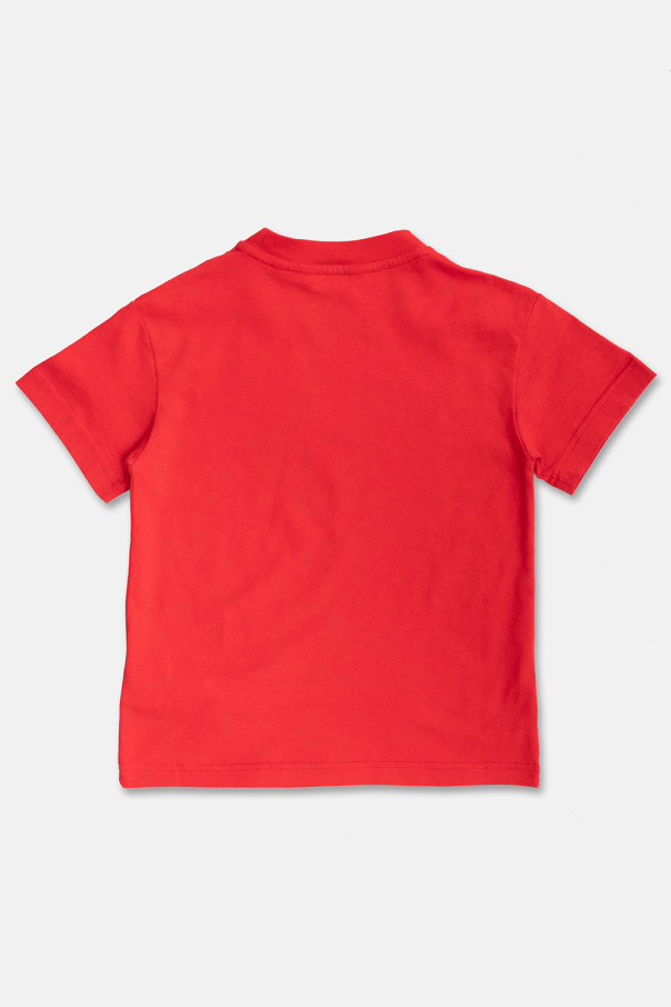 Palm Angels Kids T-shirt Imprimé Animal Coton Issu De Lagri Bio