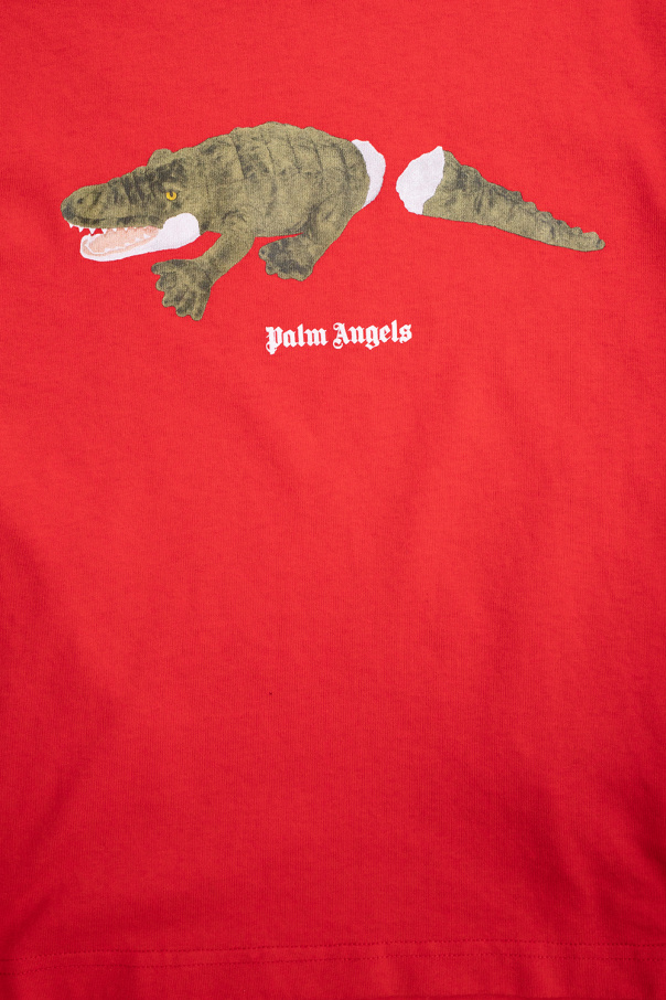 Palm Angels Kids Nike Sportswear Icon Futura Washed Mens T-Shirt