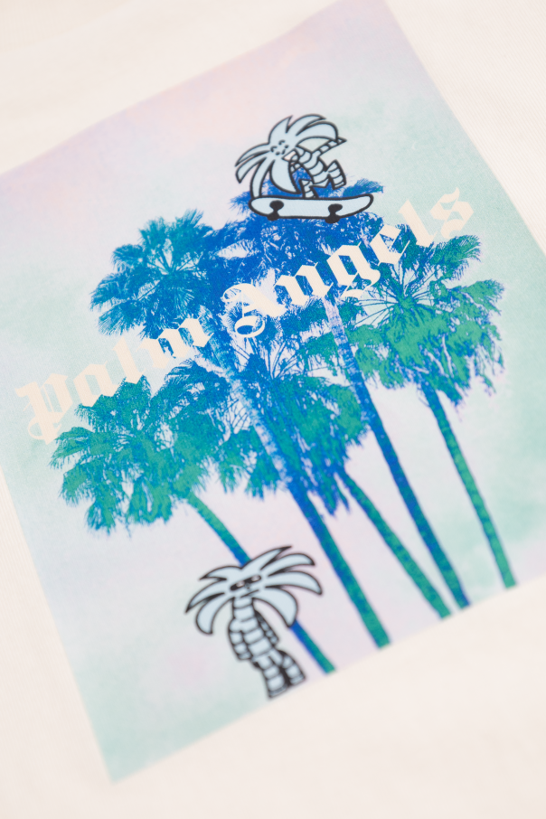 Palm Angels Kids T-shirt with print