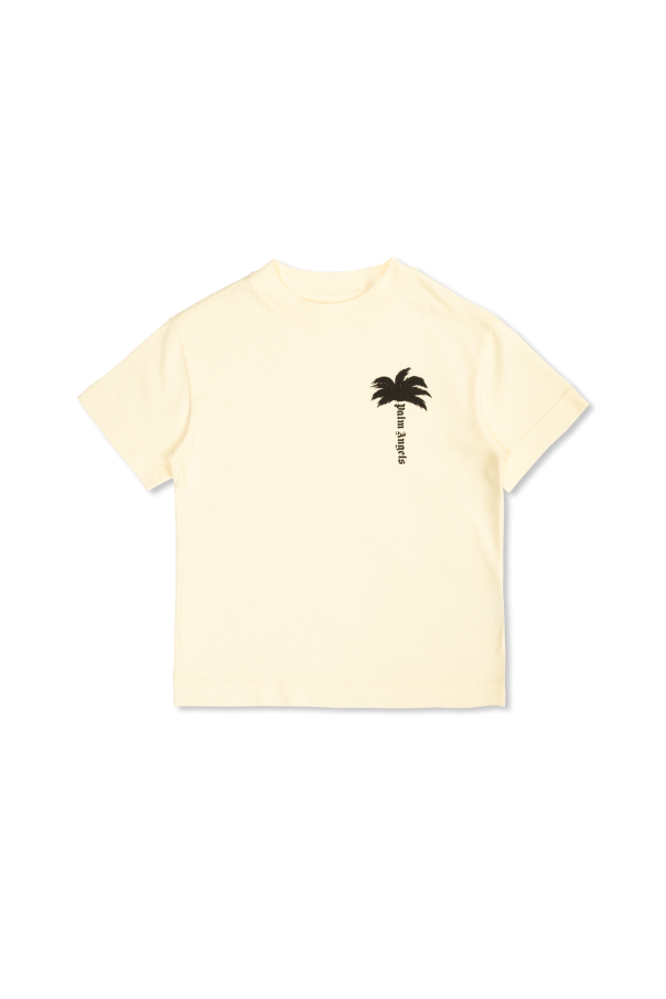 Palm Angels Kids T-shirt with printed logo