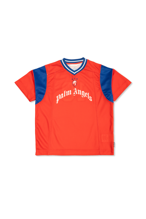 V-neck T-shirt, zdjęcie 1 V-neck T-shirt od Palm Angels Kids