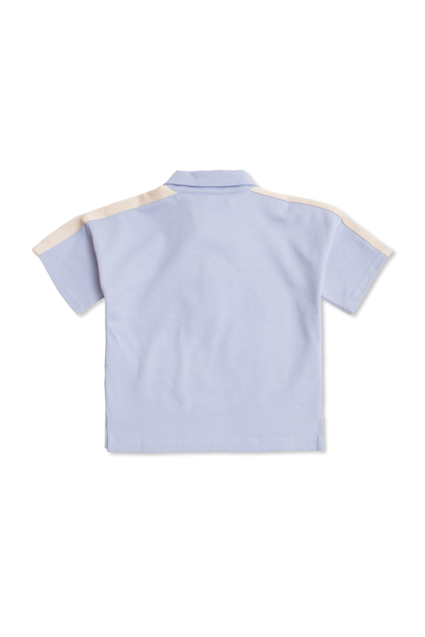 Palm Angels Kids Polo with logo