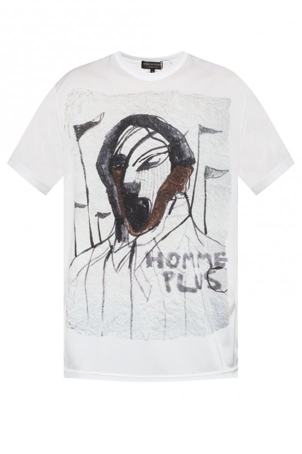 comme des garcons homme plus t shirt